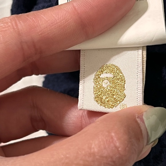 Bape crewneck sweatshirt with zipper detail - Picture 7 of 8